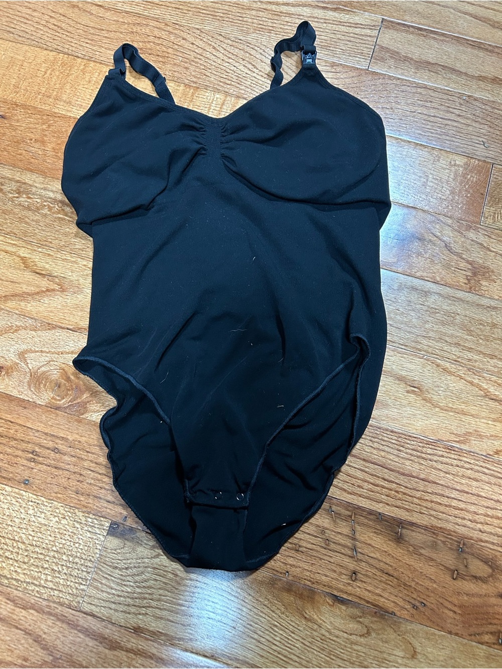 Kindred Bravely Black womens maternity nursing  One-Piece Bodysuit xl